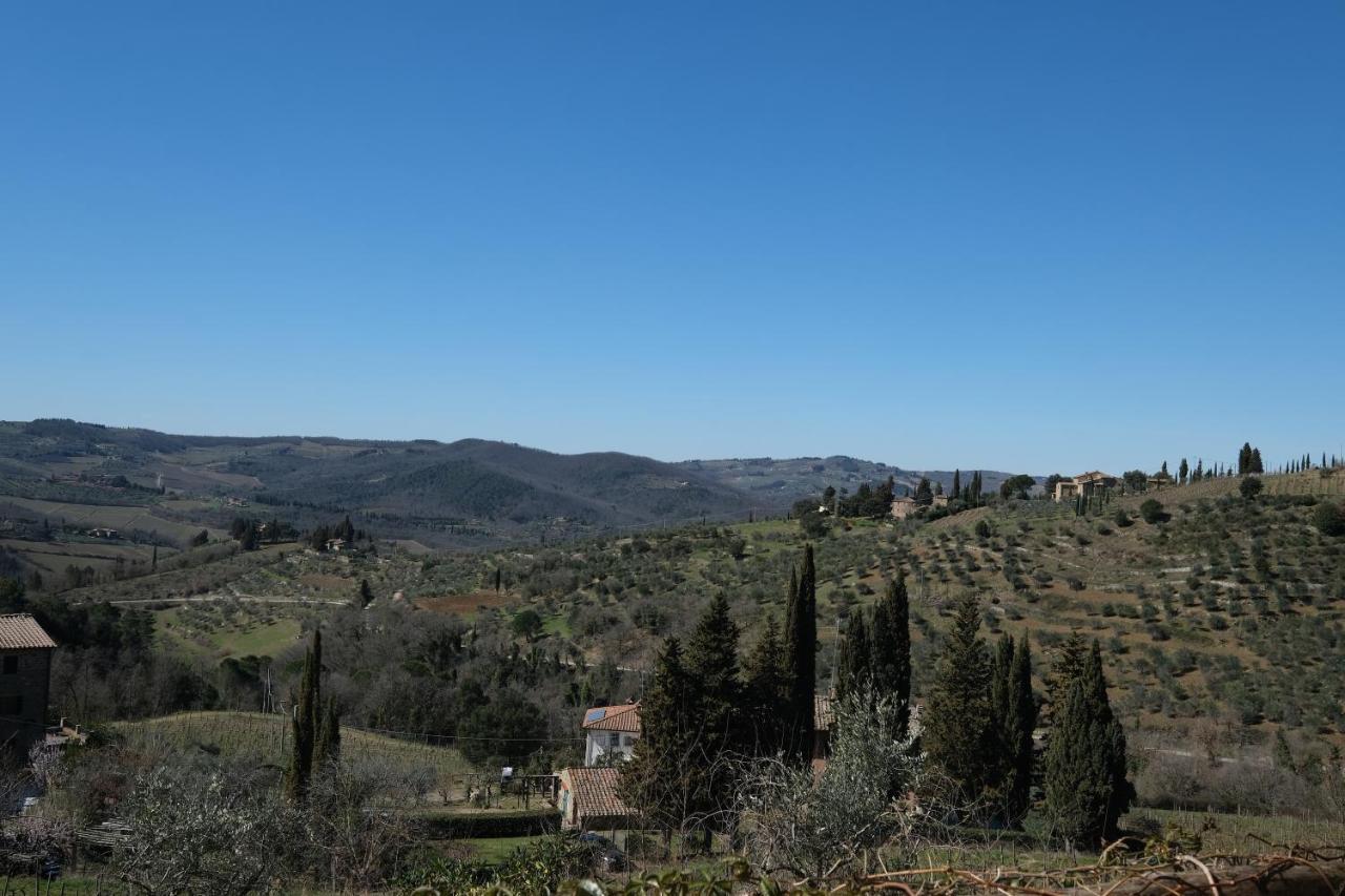 B&B Panoramic Greve in Chianti Exterior foto