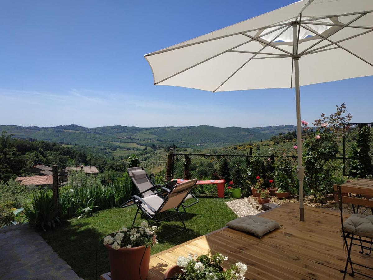 B&B Panoramic Greve in Chianti Exterior foto